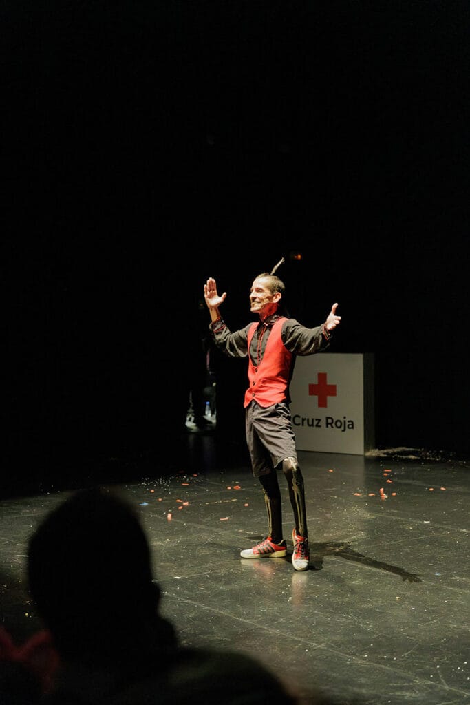 Manolo Carambolas en la Gala Ultramágica 2024 - Cruz Roja Málaga